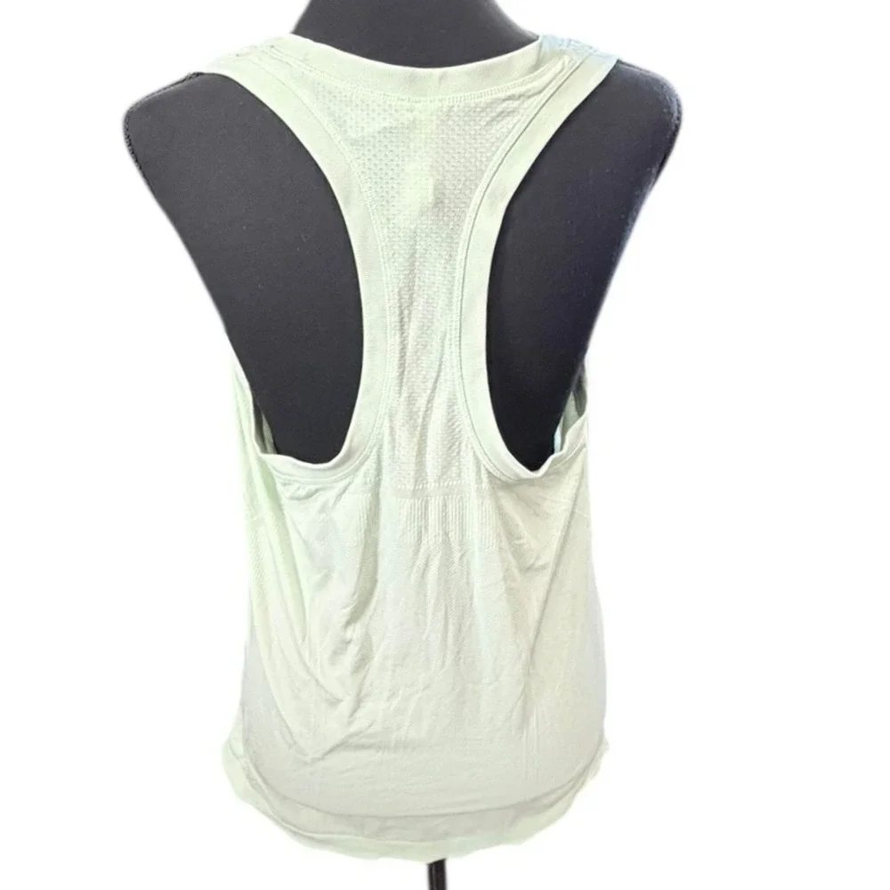 Athleta Momentum‎ Seamless Racerback Tank Mint Green Athletic Top Womens XL